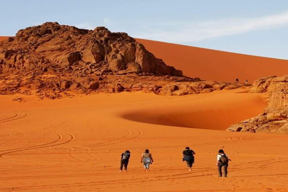 tourist from desert Merzouga marrakech