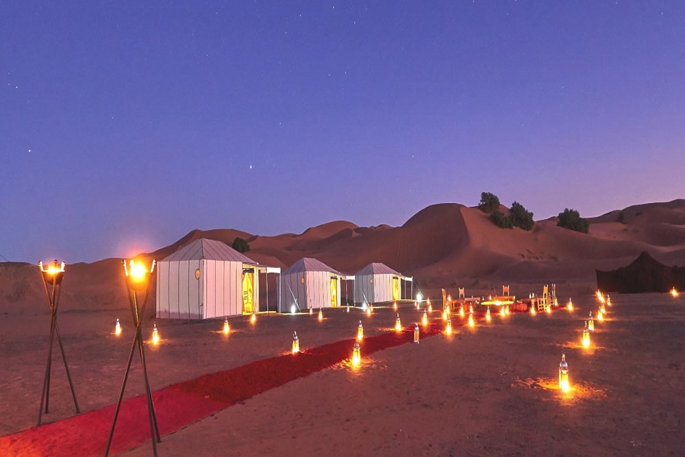 day in desert with attempted marrakech