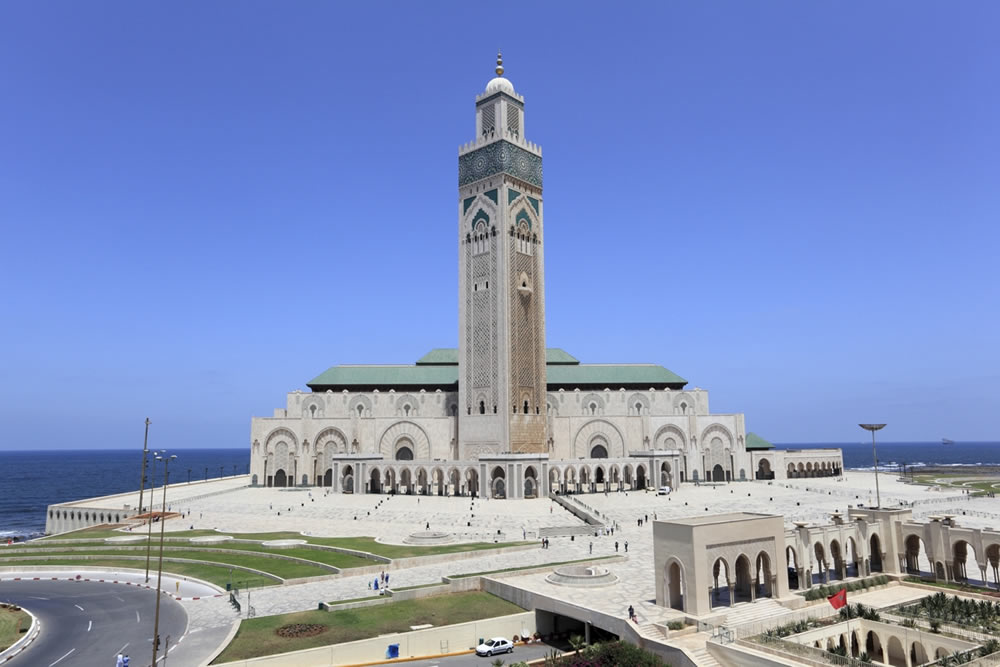 mosque hassan two Casablanca morocco tours