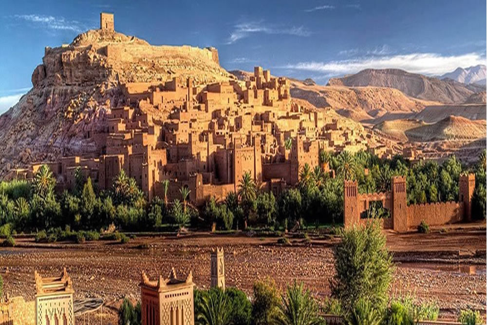 desert of ait haddou ouarzazat