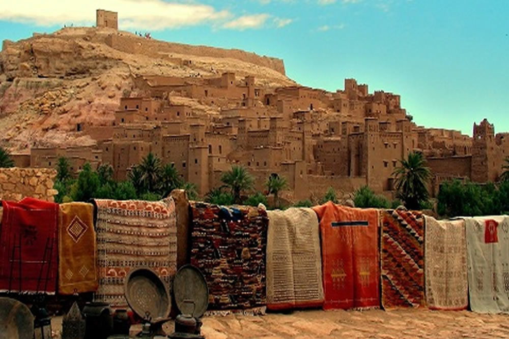 The art of the Berber carpet ouarzazat ait ben haddou